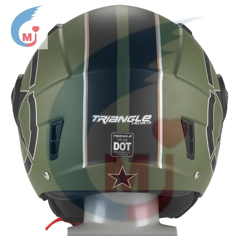 New Model Motorcycle Accessories Motorcycle Full Face Green Color Helmet 